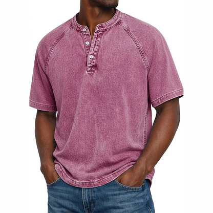 ⭐ Chemise Homme Col Mao Premium – Légère, Respirante & Élégante pour l’Été ✨